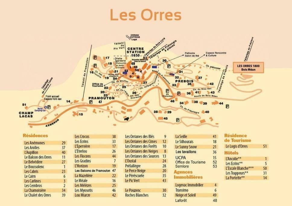 Residence Les Ecrins 莱索尔 外观 照片